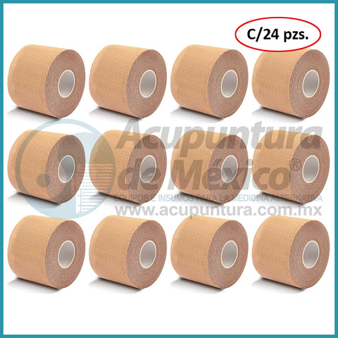 CINTA GSPORT KINESIOLOGIA BEIGE, 24PZAS