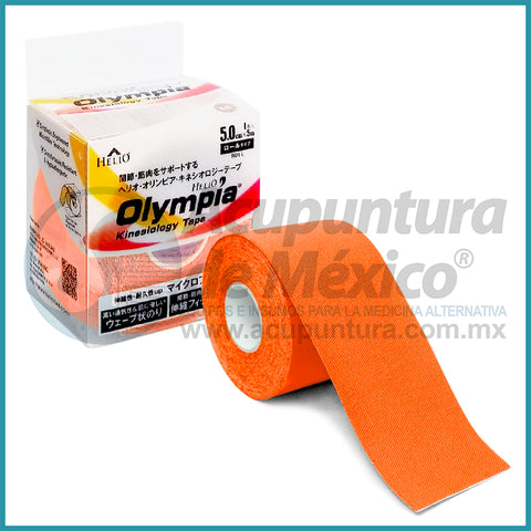 CINTA OLYMPIA KINESIOLOGIA NARANJA, PZA.