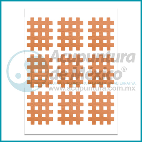 CINTA CROSS TAPE M BEIGE, TIRA C/9 PZA.