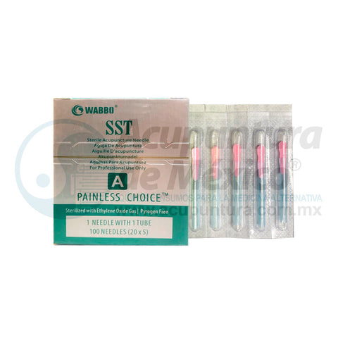 AGUJA 0.25 X 13mm, caja c/100 pzas