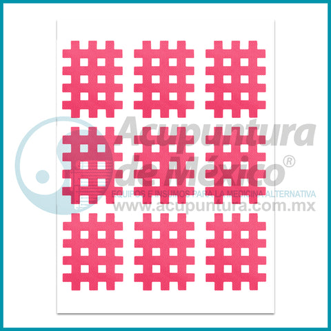 CINTA CROSS TAPE M ROSA, TIRA C/9 PZA.