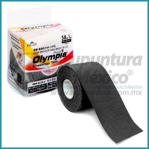 CINTA OLYMPIA KINESIOLOGIA NEGRO, PZA.