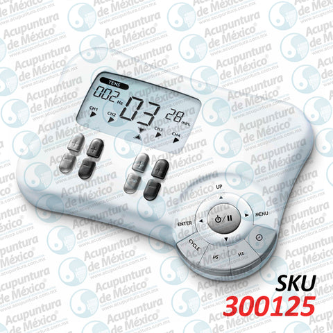 ELECTROESTIMULADOR TENS/EMS 8 ELECTRODOS