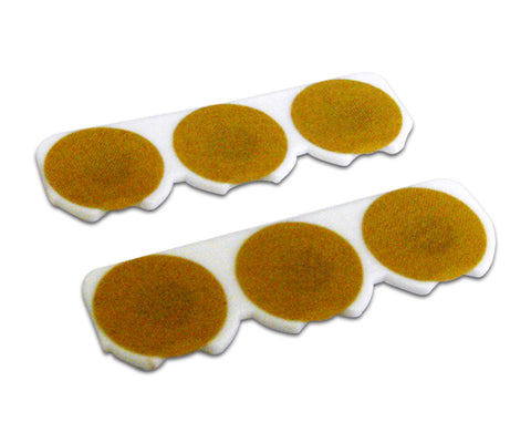 ACU-PRESORES, 6 PIN, PLATEADO, 15 PZS
