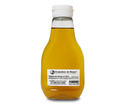 TINTURA DE BENJUI AL 20%, 250 ML