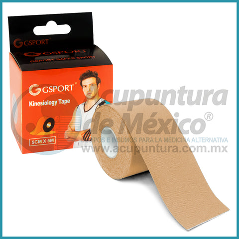 CINTA GSPORT KINESIOLOGIA BEIGE, PZA.