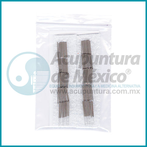 AG. NATURAL 0.18 X 07MM. 100 PZS.