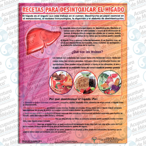 Recetas para Desintoxicar el Higado