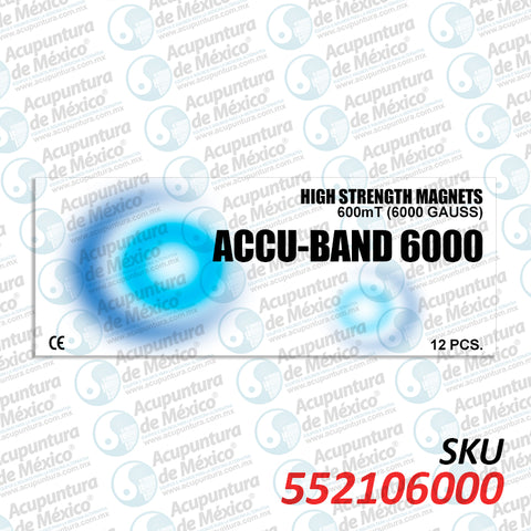 MAGNETO ACCUBAND 6000 GAUSS, C/12 PZS.