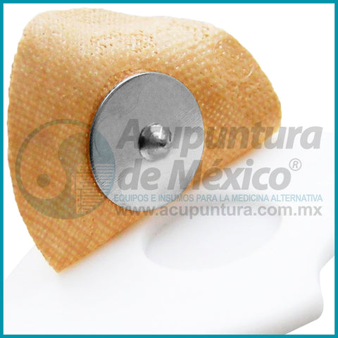 ACU-PRESORES, 1 PIN, PLATEADO, 50 PZS