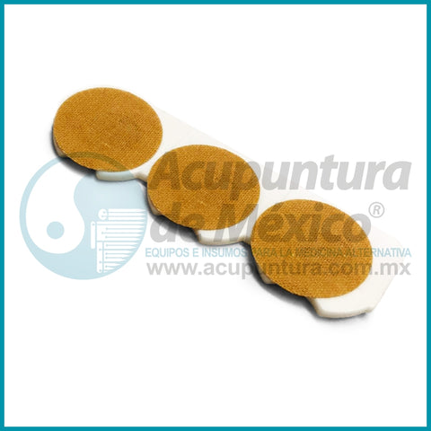 ACU-PRESORES, 6 PIN, DORADO, 15 PZS