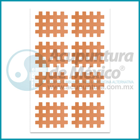 CINTA CROSS TAPE M BEIGE, TIRA C/8 PZA.