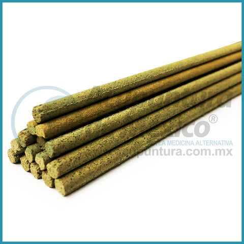 MOXA DORADA EN BARRITAS, 4X120 MM. 30 PZ