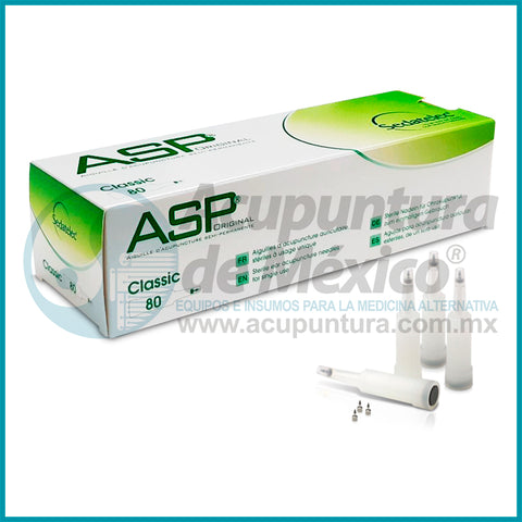 AG. ASP AURICULAR DE ACERO C/80 PZS.
