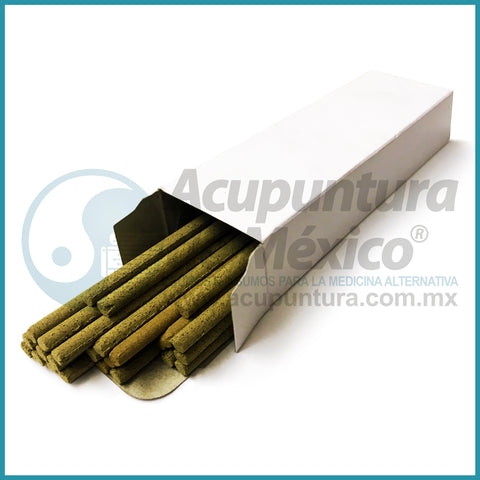 MOXA DORADA EN BARRITAS, 4X120 MM. 30 PZ