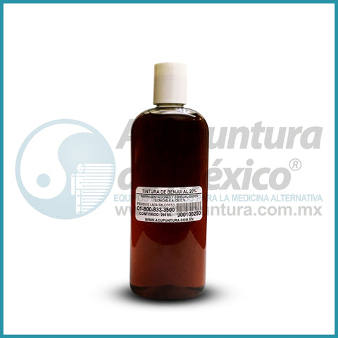 TINTURA DE BENJUI AL 20%, 250 ML