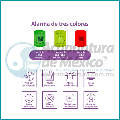 TERMOMETRO CLINICO DIGITAL, INFRAROJO