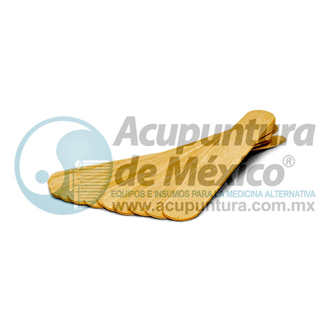 ABATELENGUAS DE MADERA, 5 PZAS