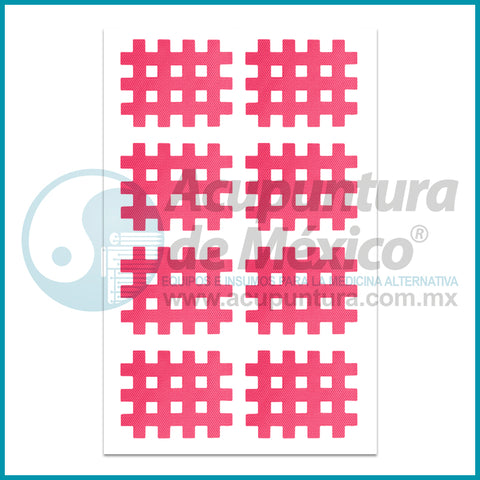 CINTA CROSS TAPE M ROSA, TIRA C/8 PZA.