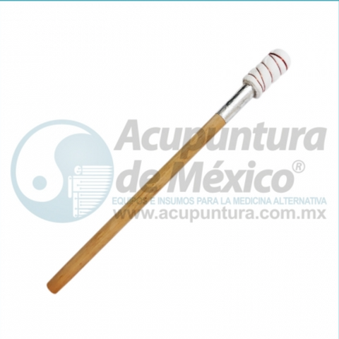 Antorcha de madera, 20 cm