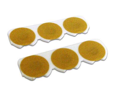 ACU-PRESORES, 6 PIN, DORADO, 15 PZS
