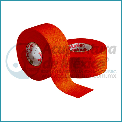 CINTA MTAPE MUELLER ROJO, PZA.