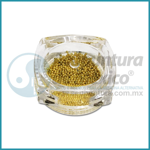 BALIN CHAPA ORO, 1 MM, 1000 PZS