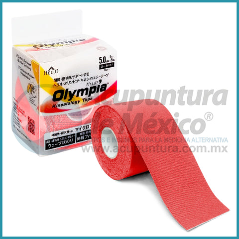 CINTA OLYMPIA KINESIOLOGIA ROJA, PZA.